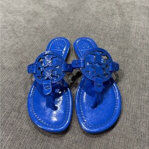 Tory Burch Miller Blue Sandals